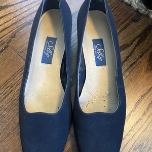 Selby black heels size 12